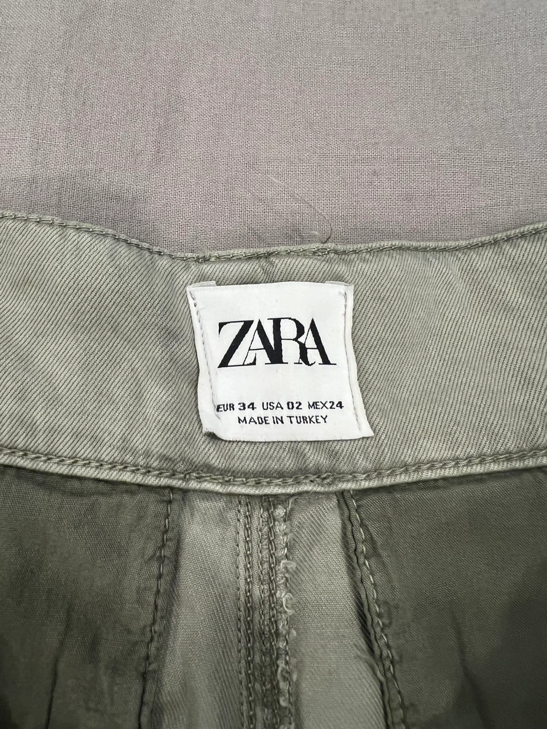 ZARA Cargo Pants - Size EUR 34 - photo 3
