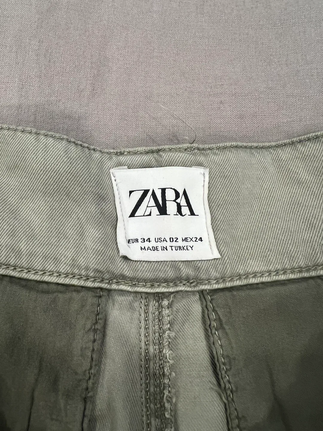 ZARA Cargo Pants - Size EUR 34 - photo 3
