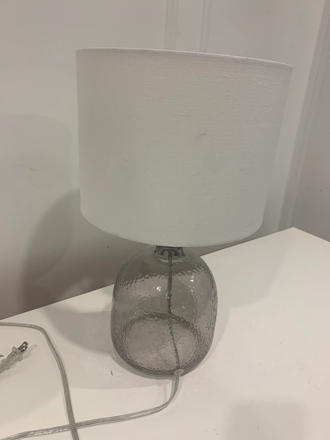 Glass Table Lamp