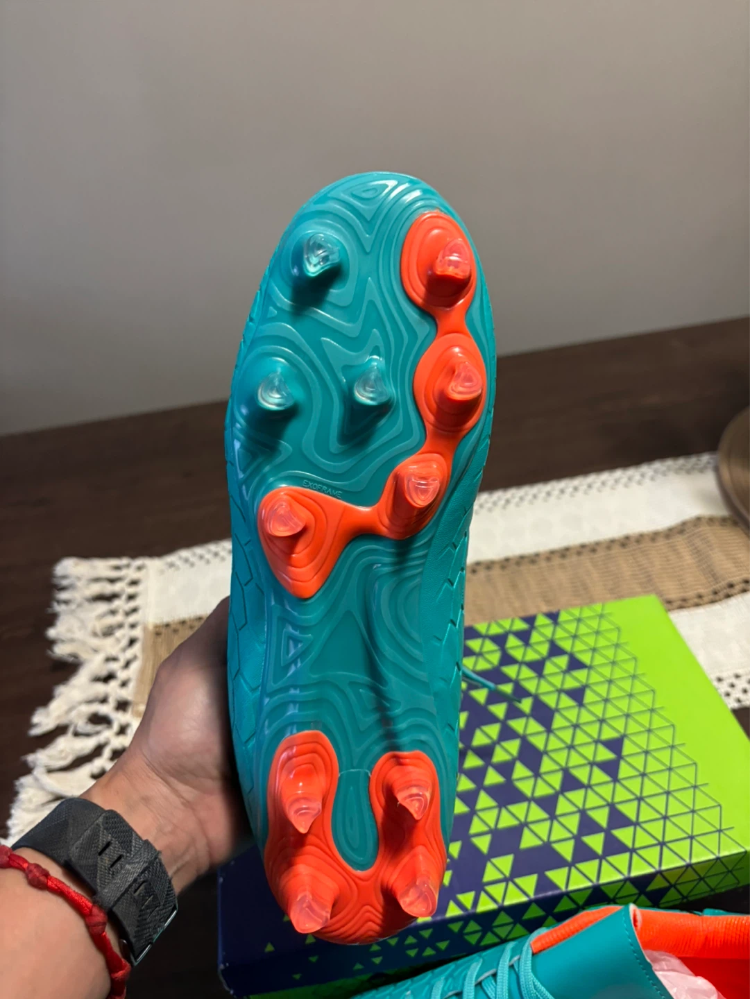 Hawkwell Men's Big Kid Soccer Cleats Size 7 Green - photo 3
