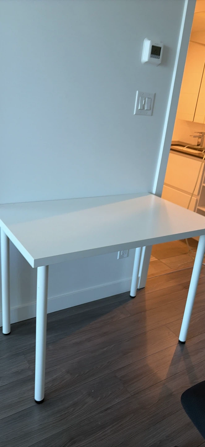 IKEA desk and adjustable office chair - photo 2