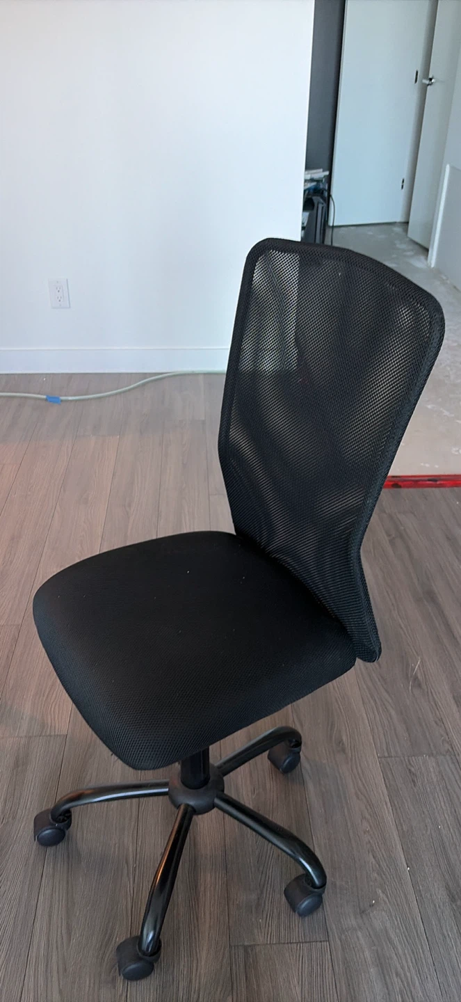 IKEA desk and adjustable office chair - photo 3
