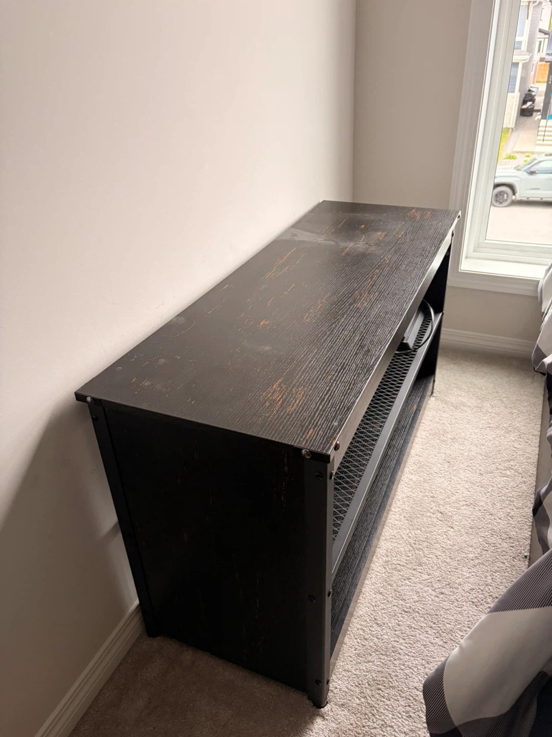 Wood and Metal tv stand - photo 2
