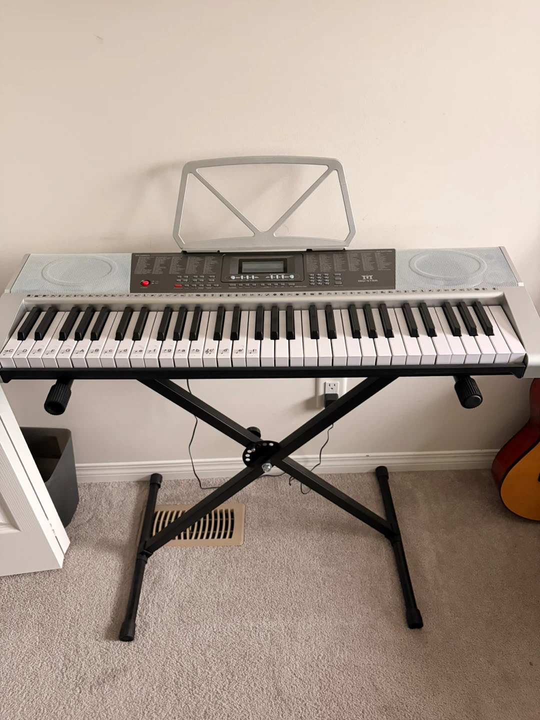Mu-Star 61-Key Electronic Keyboard
