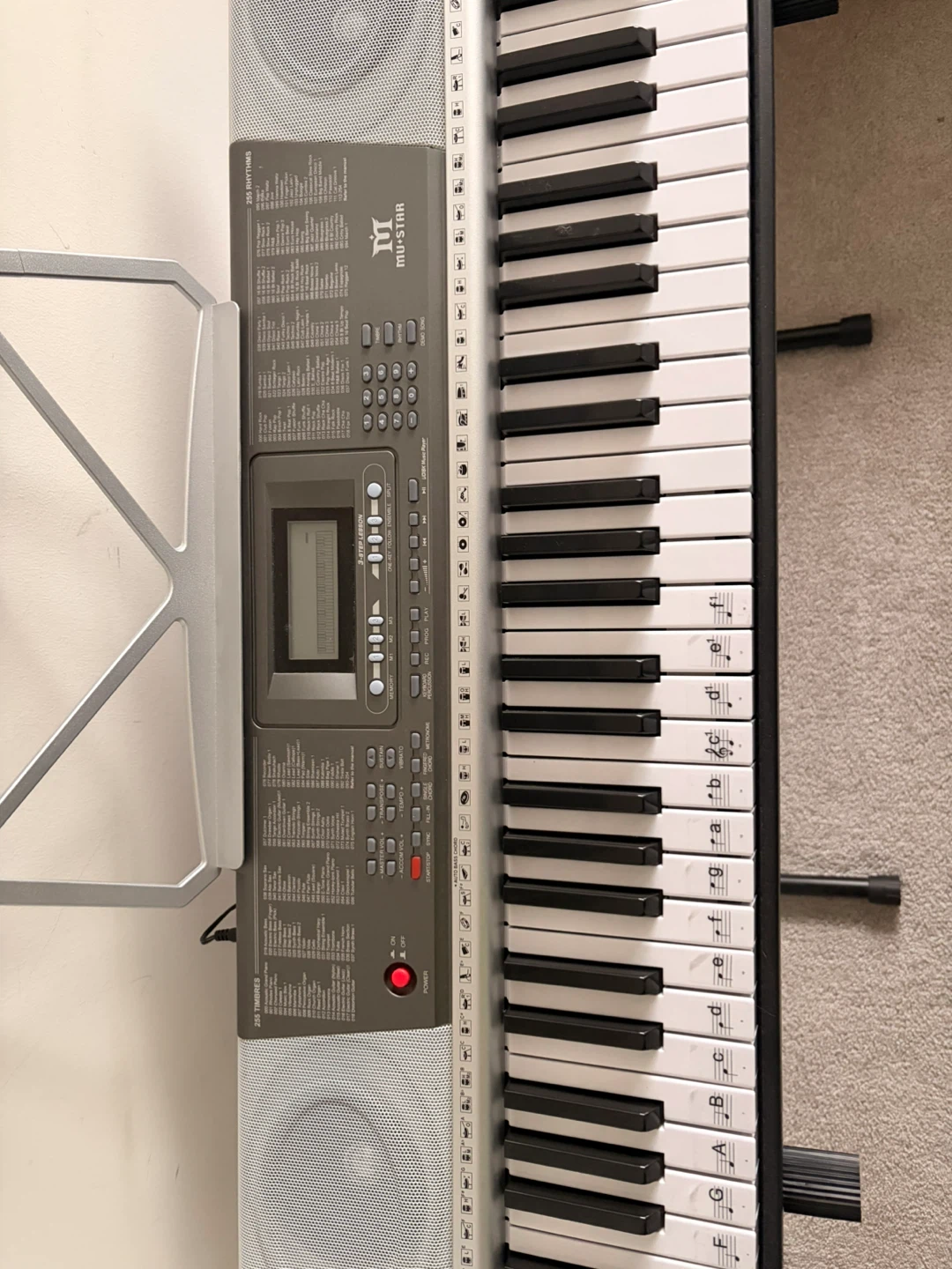 Mu-Star 61-Key Electronic Keyboard - photo 2