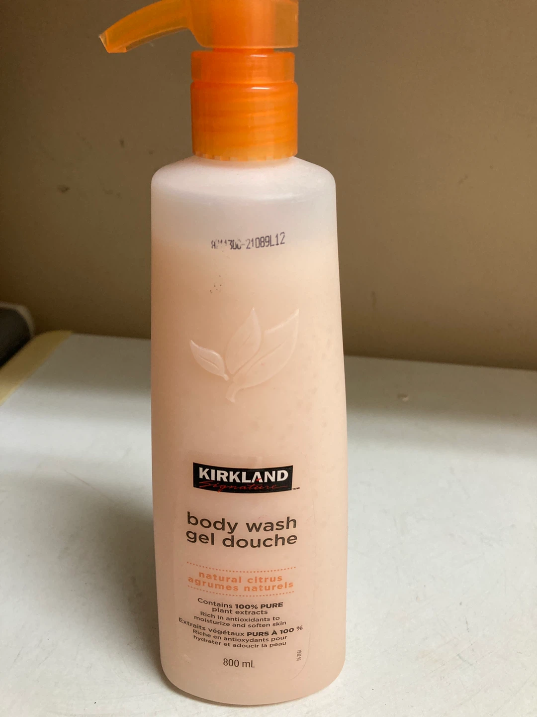 Kirkland Signature ⚽️Body Wash Gel Douche Natural Citrus