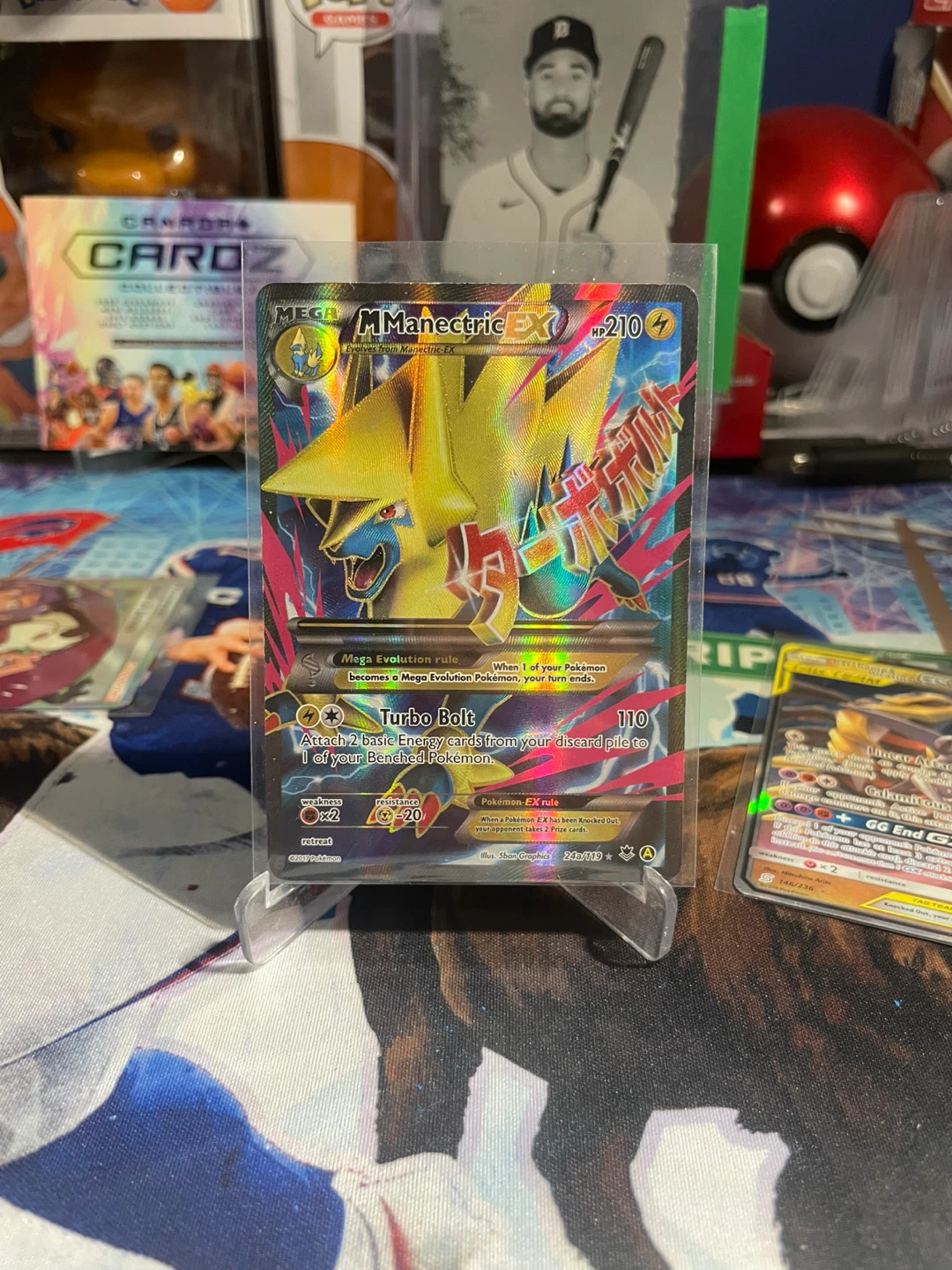 Pokémon TCG Mega Manectric EX Card full art