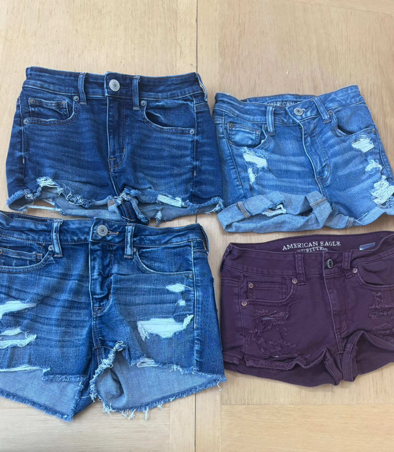 American Eagle shorts - bundle of 4 - Size 2