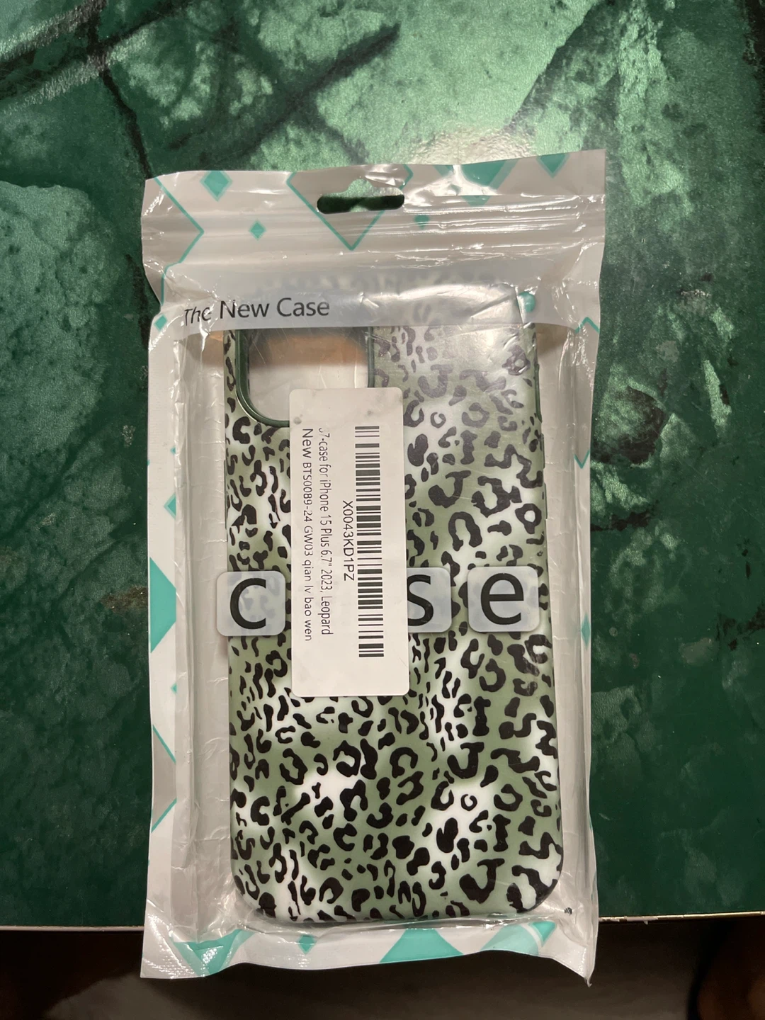 Leopard Print Mobile Case for iPhone 15 Plus 6.7”
