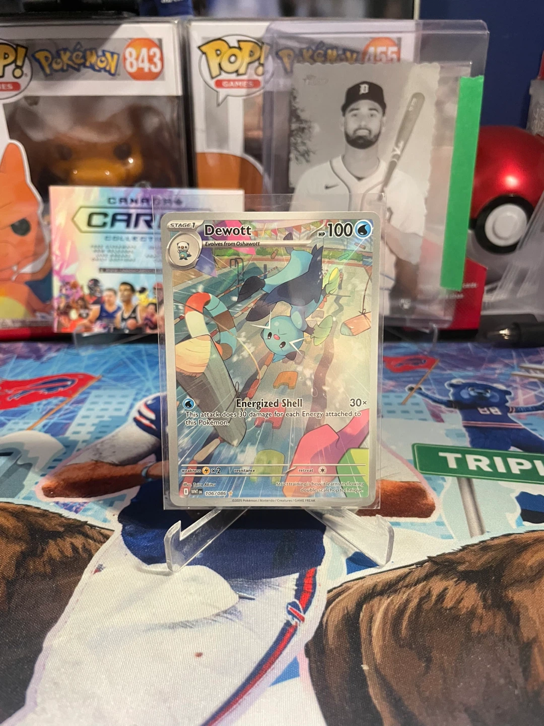 Dewott illustration rare/IR 106/086
