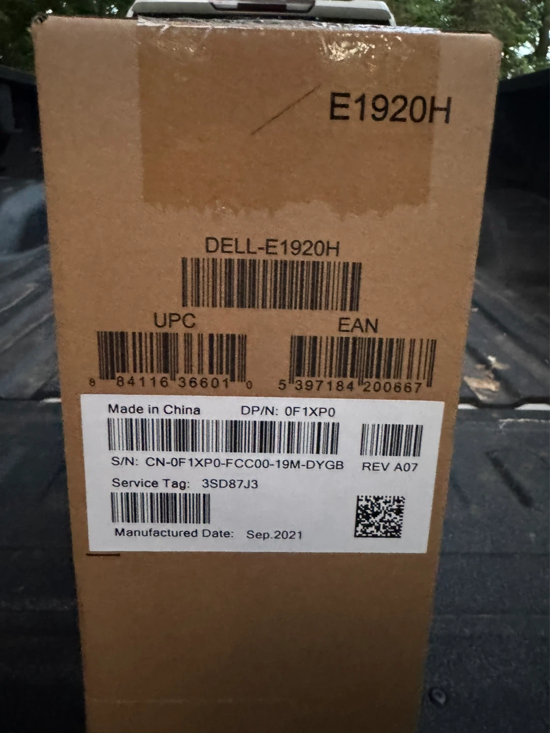 Dell E1920H 19-Inch Monitor