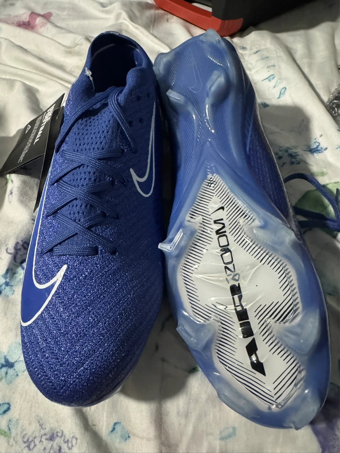 Nike Zoom Football Cleats - Blue size 8.5 - photo 2