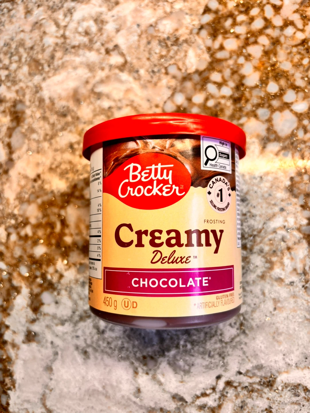 ⚽ Betty Crocker Creamy Deluxe Chocolate Frosting 450g
