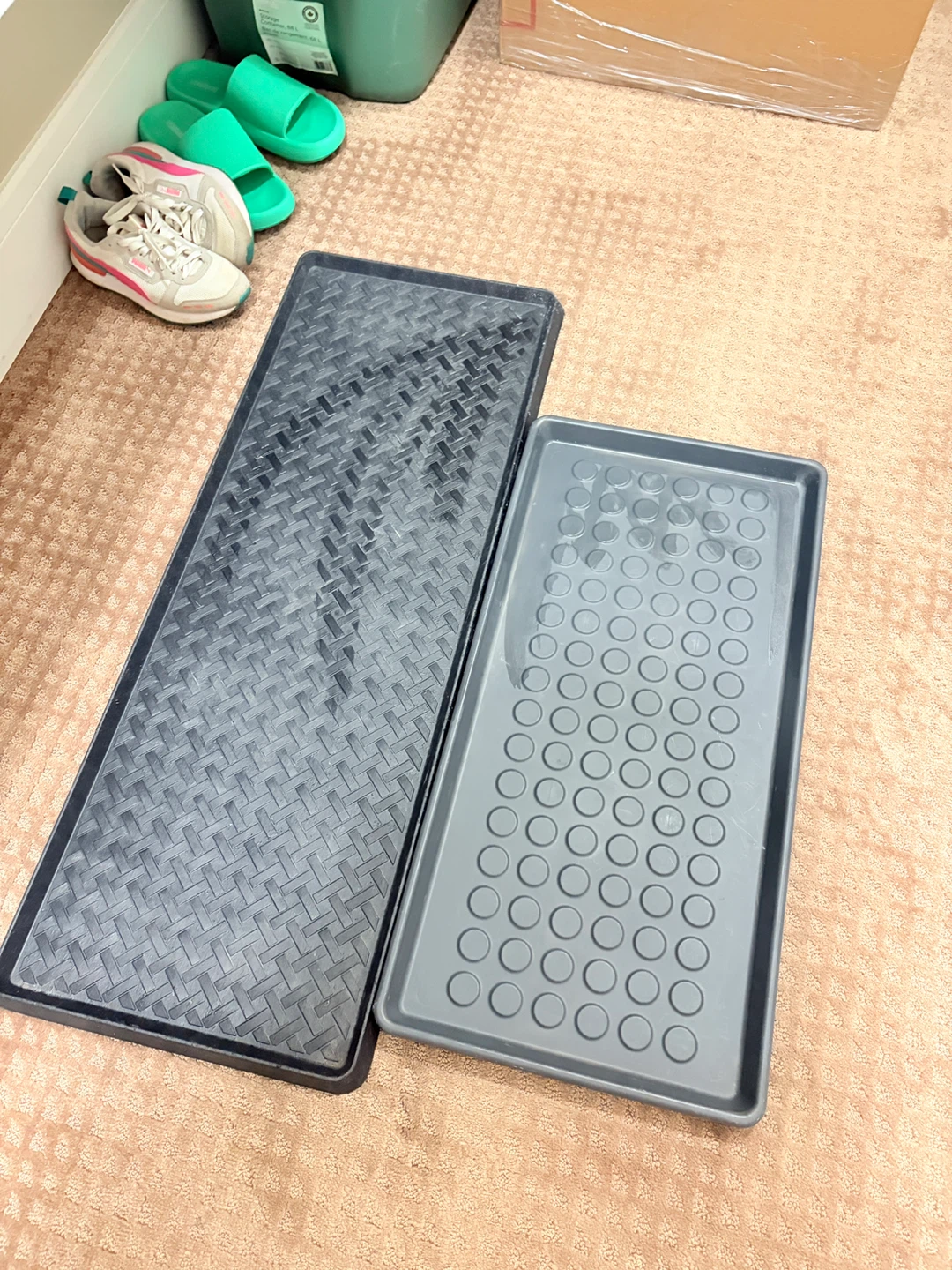 shoe trays