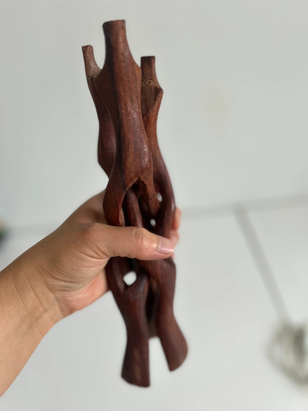 Wooden Carved Display Stand - photo 5