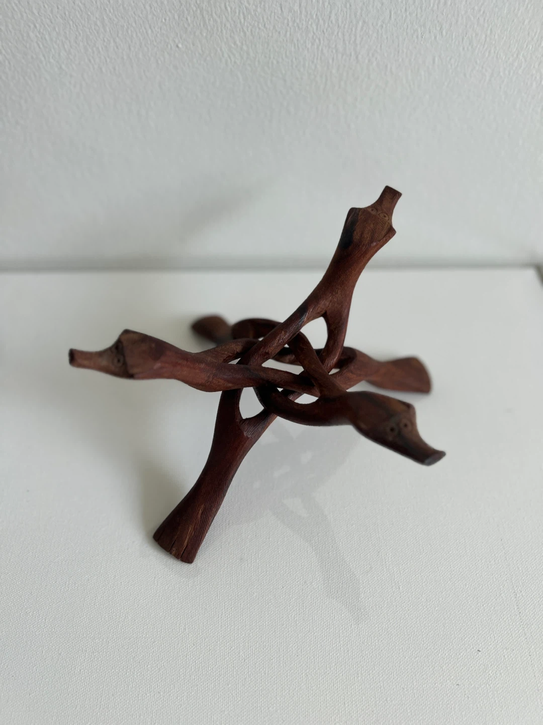 Wooden Carved Display Stand - photo 2