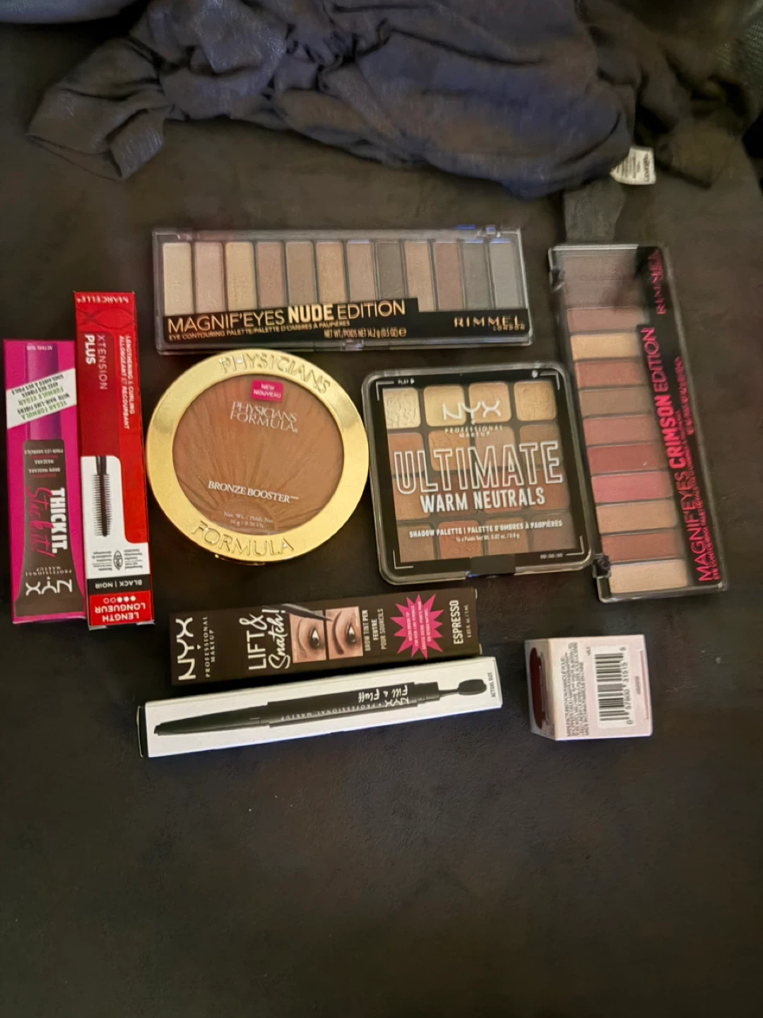 Assorted NYX and Rimmel Makeup Palettes & Bronzer - photo 3