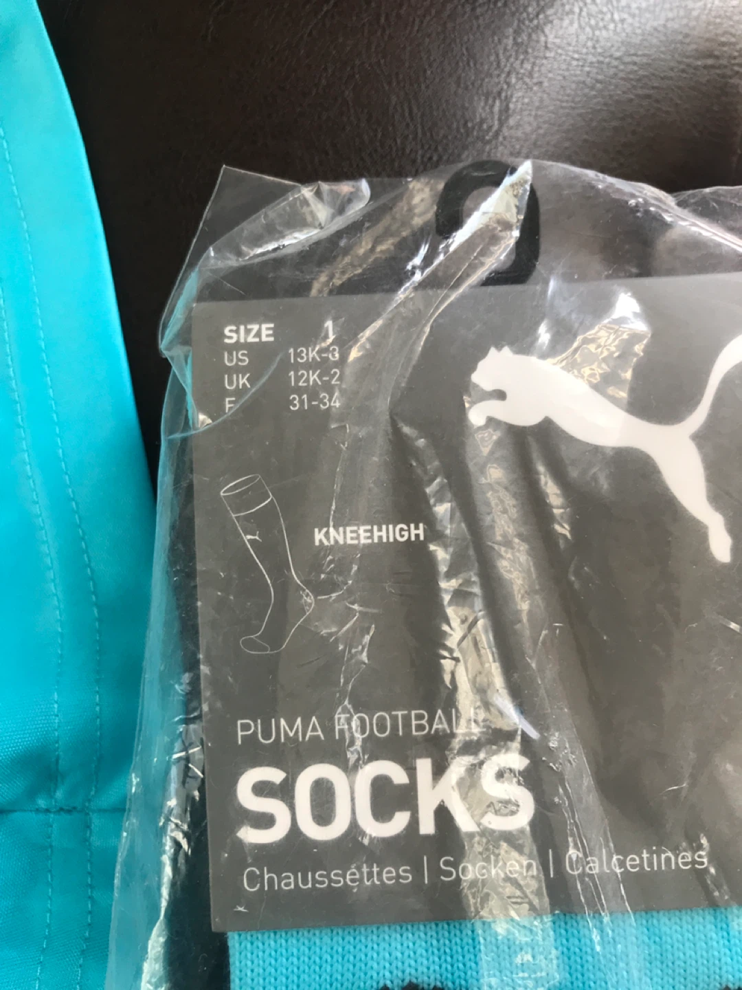 Puma Kids Shorts and Socks Set - Blue age 9-10 years - photo 2