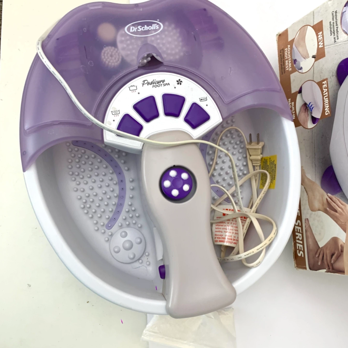 Dr. Scholl's Ultimate Pedicure Foot Spa - photo 2