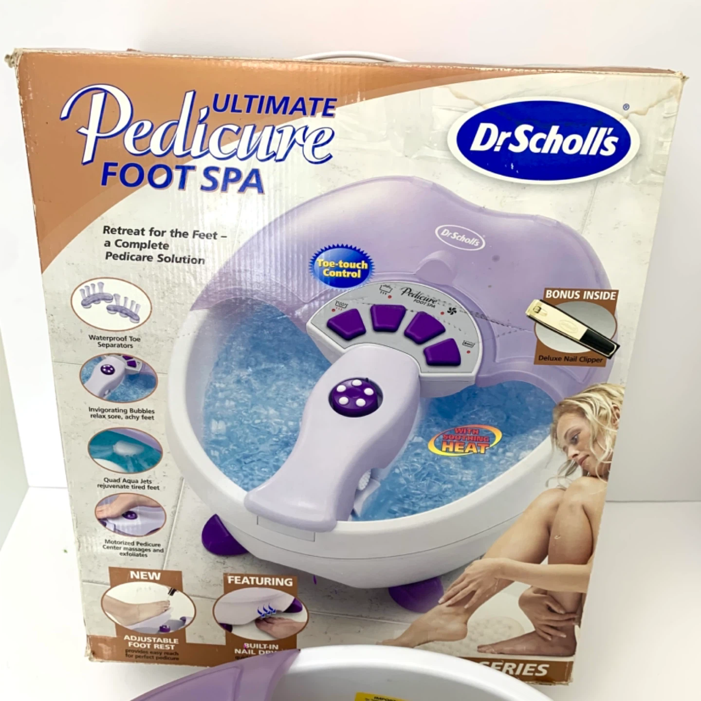 Dr. Scholl's Ultimate Pedicure Foot Spa - photo 3