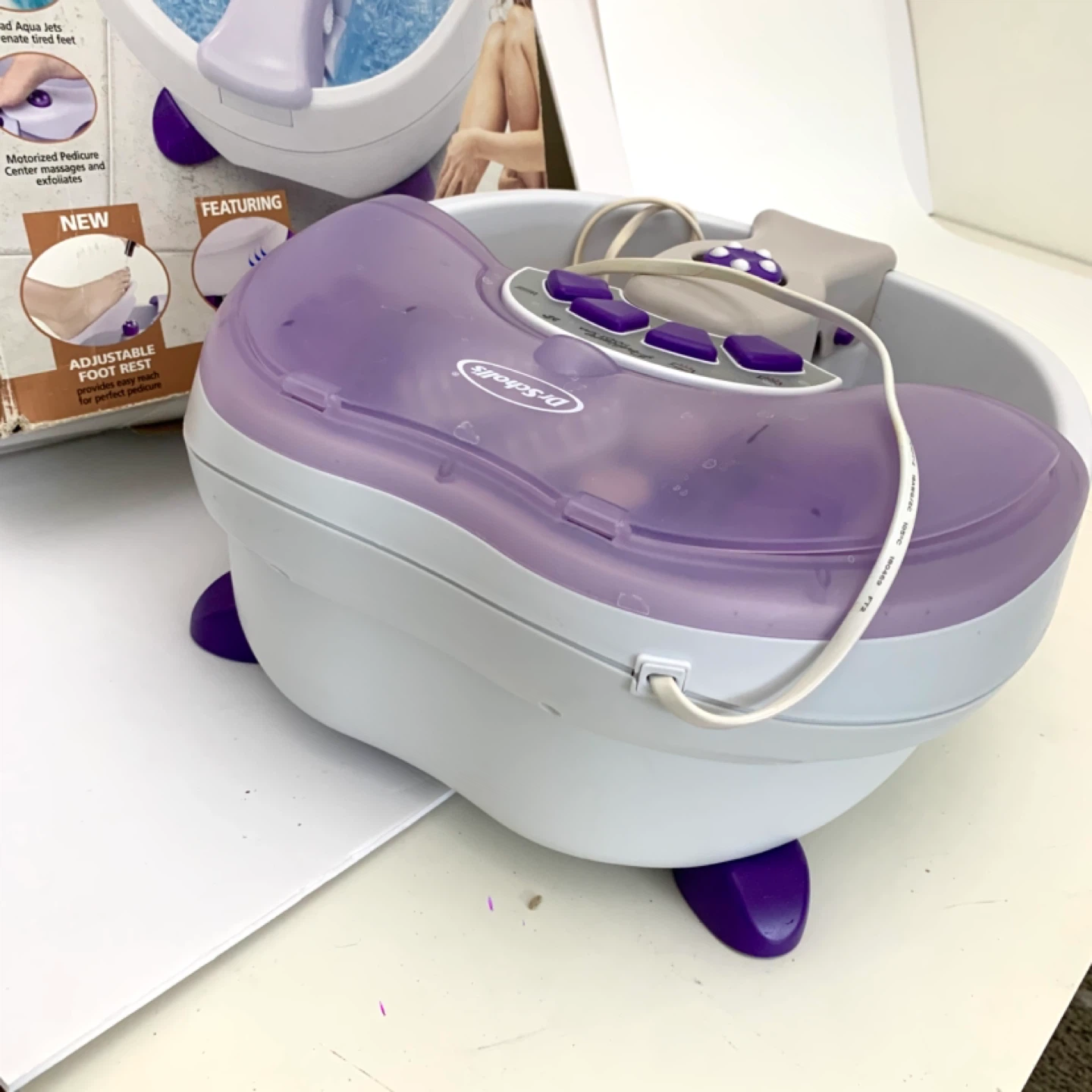 Dr. Scholl's Ultimate Pedicure Foot Spa - photo 4