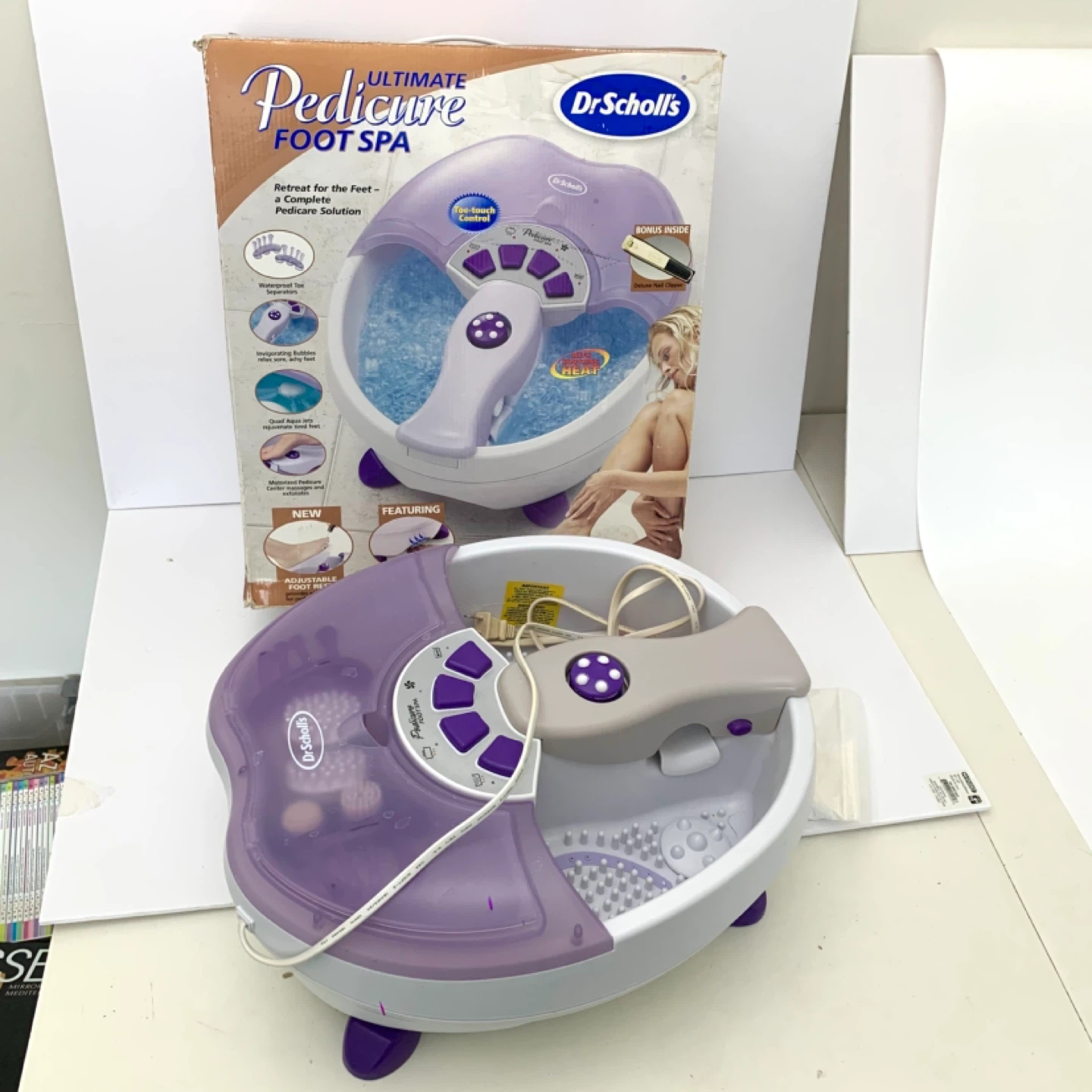 Dr. Scholl's Ultimate Pedicure Foot Spa