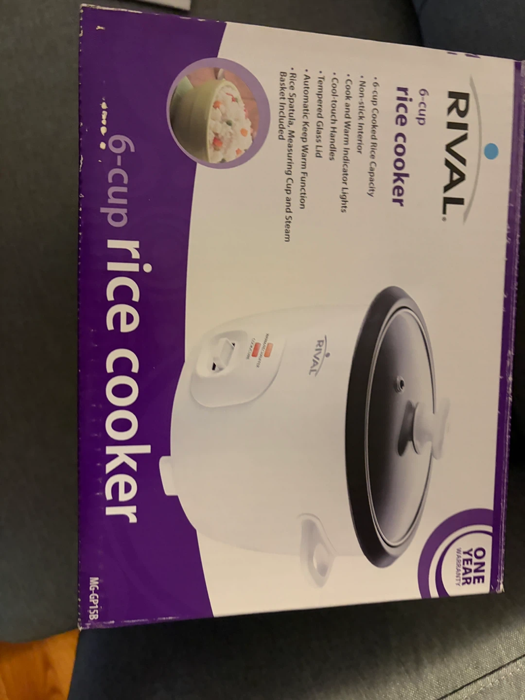 Rival 6-cup Rice Cooker