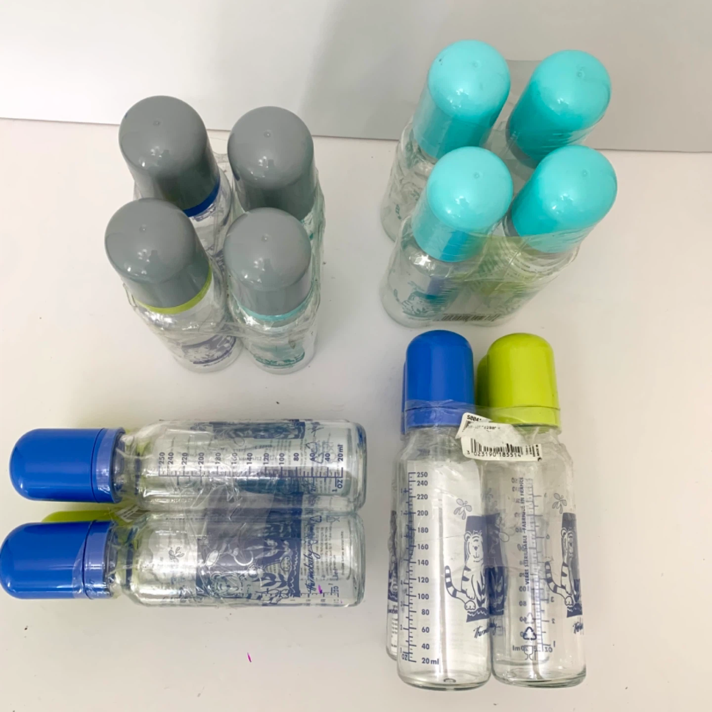 Thermobaby Glass Baby Bottles - Set of 16 - photo 2