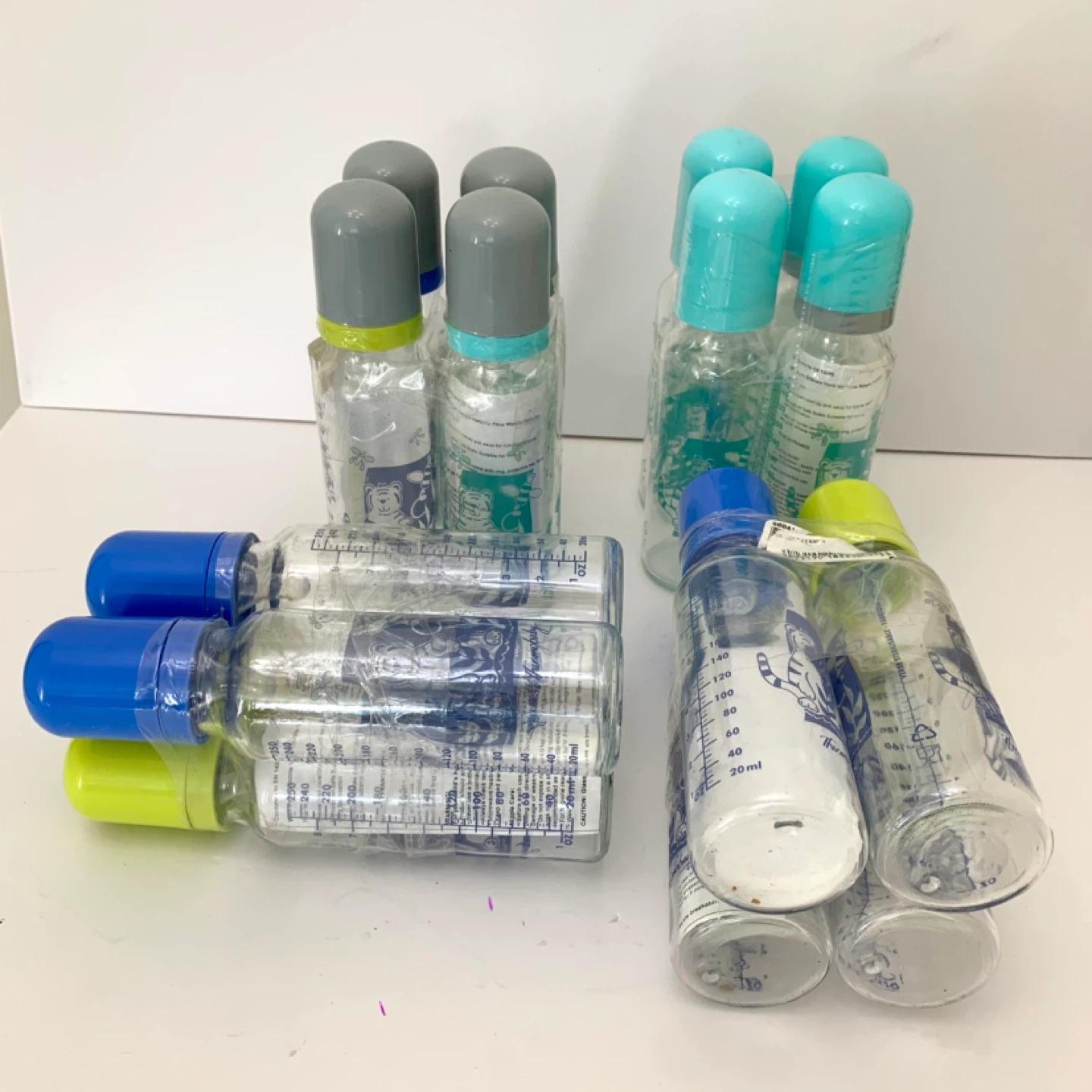 Thermobaby Glass Baby Bottles - Set of 16