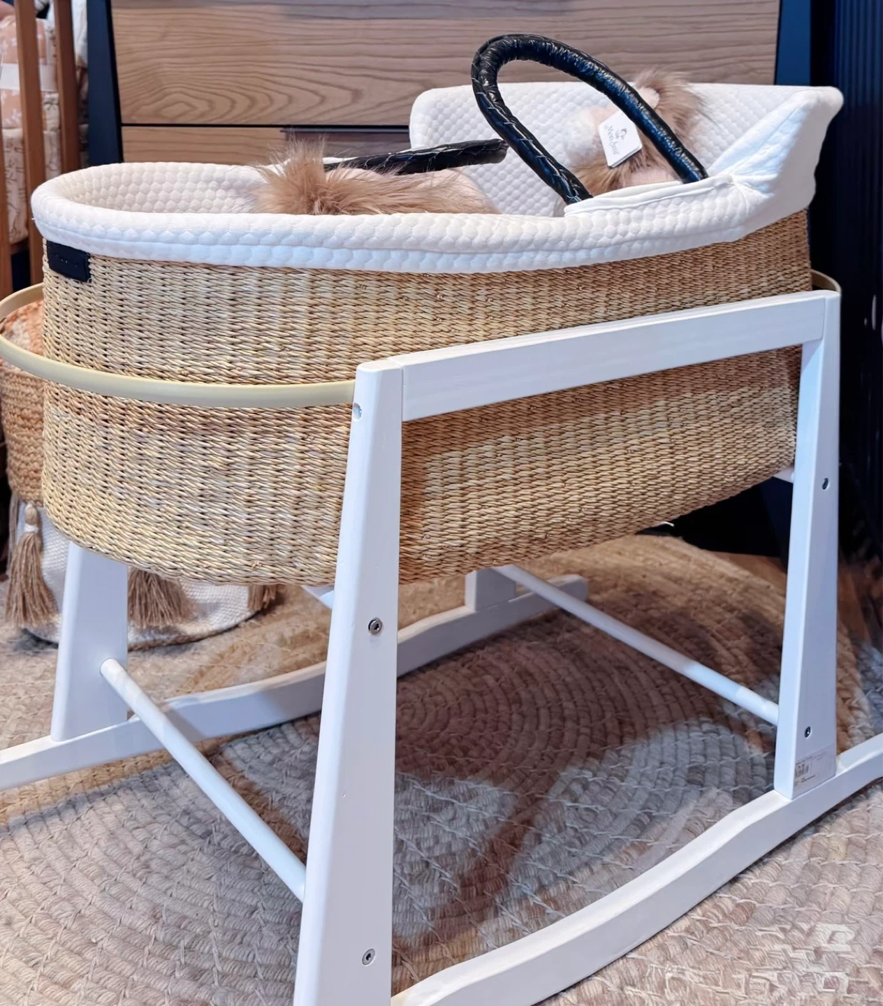 Bassinet Bundle (Mattress+fitted sheet+stand)