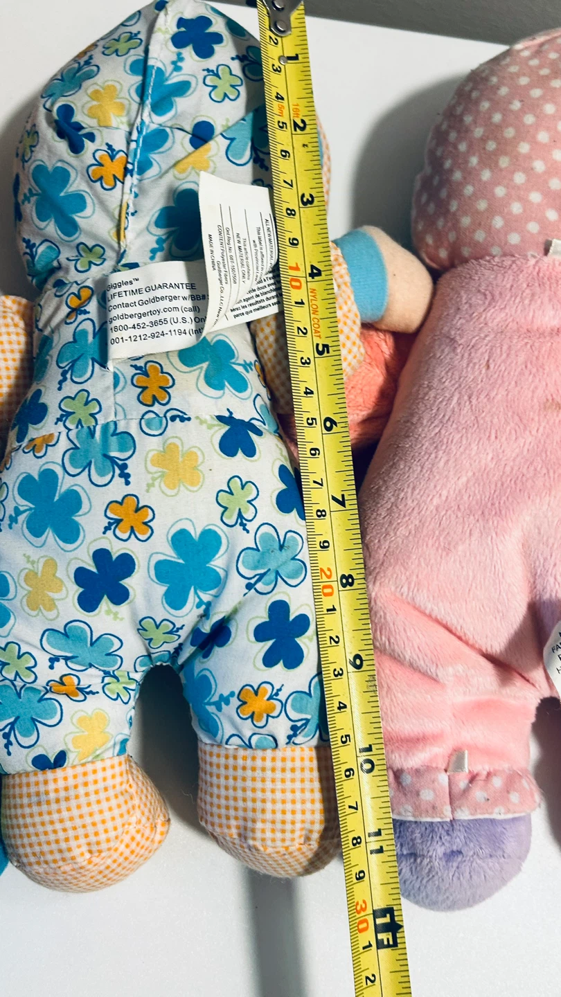 Baby Doll Bundle – 3 Soft Plush Dolls / Stuffed Baby Dolls - photo 5