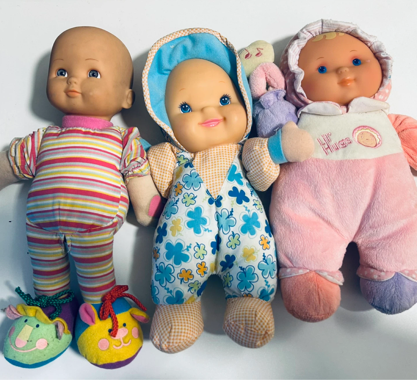 Baby Doll Bundle – 3 Soft Plush Dolls / Stuffed Baby Dolls