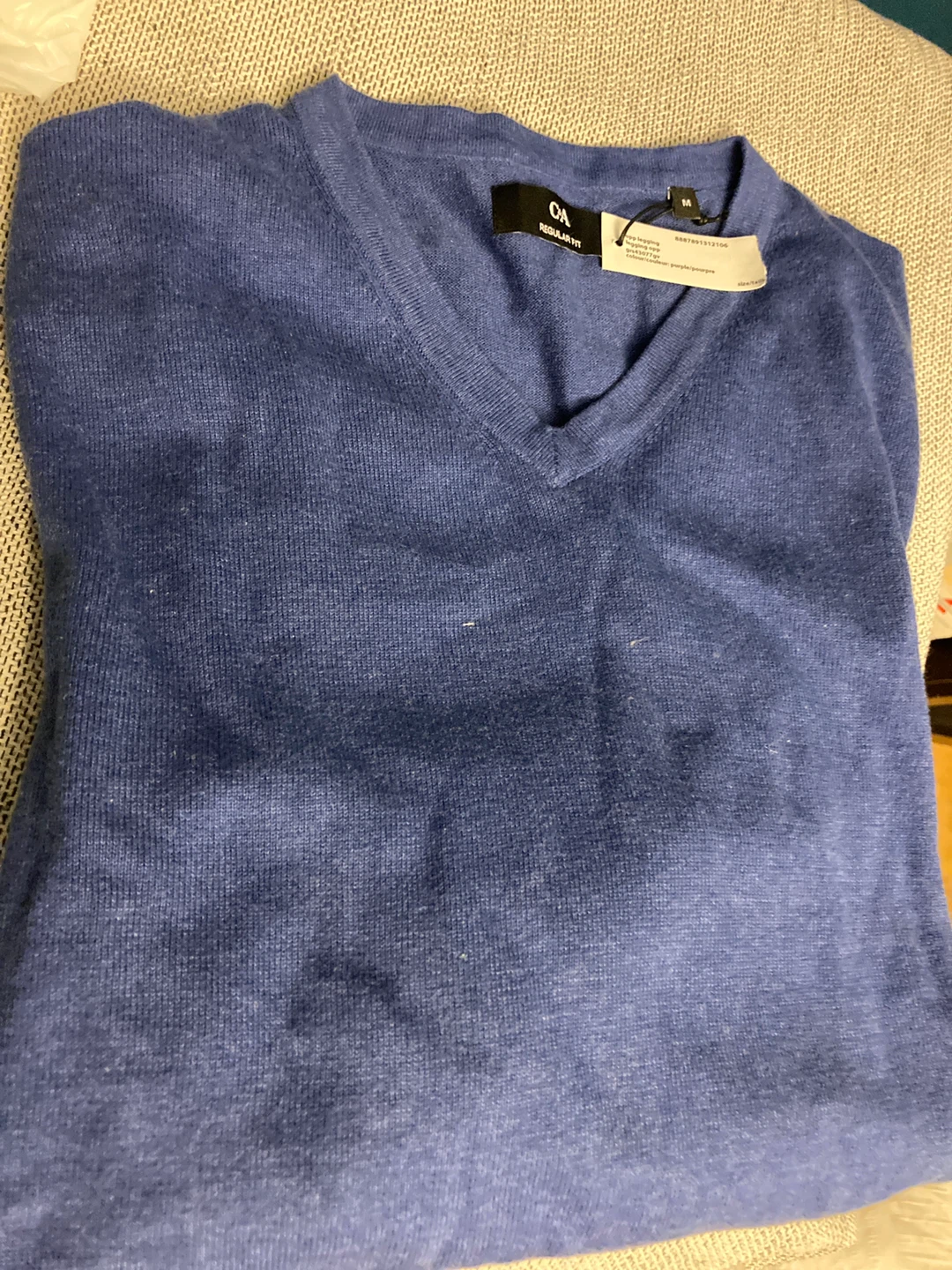 C&A Regular Fit V-Neck ⚽️Sweater - photo 3