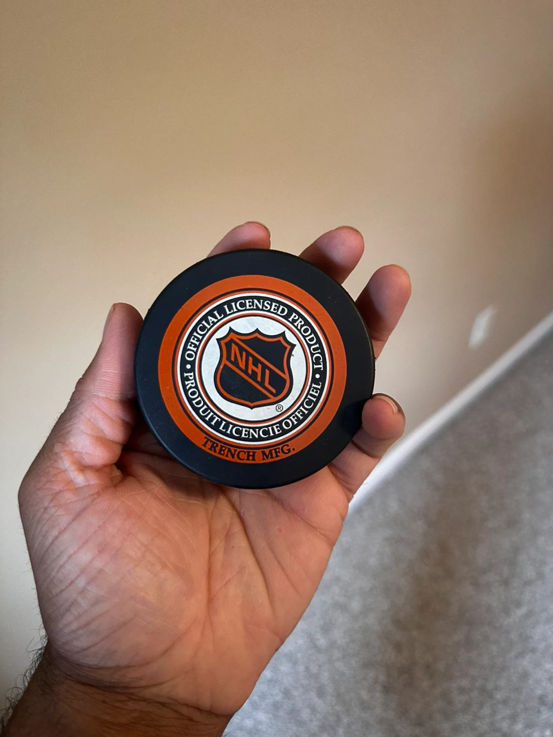 New York Rangers NHL Hockey Puck