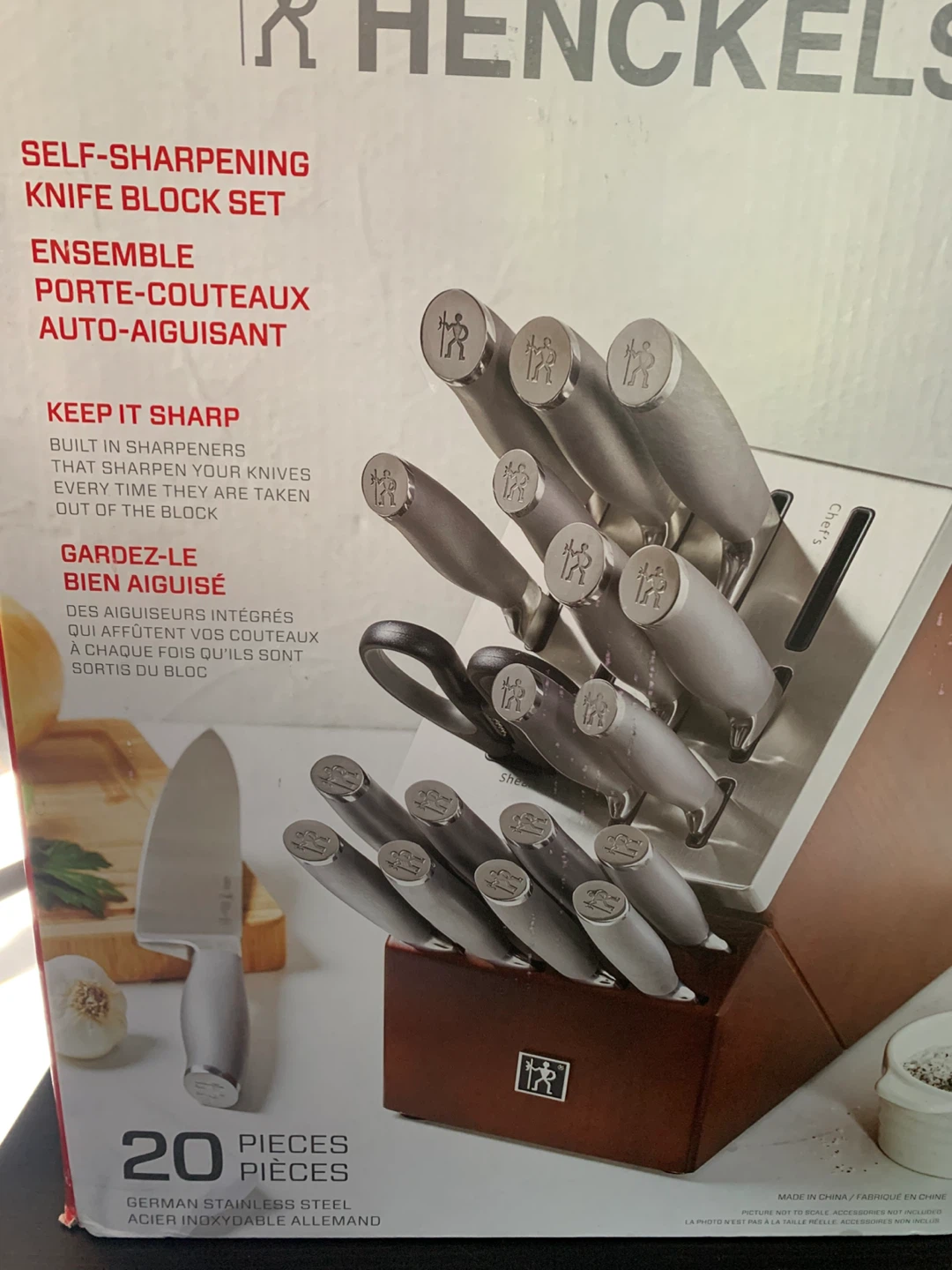 Henckels 20-Piece Self-Sharpening Knife Block Set - photo 2