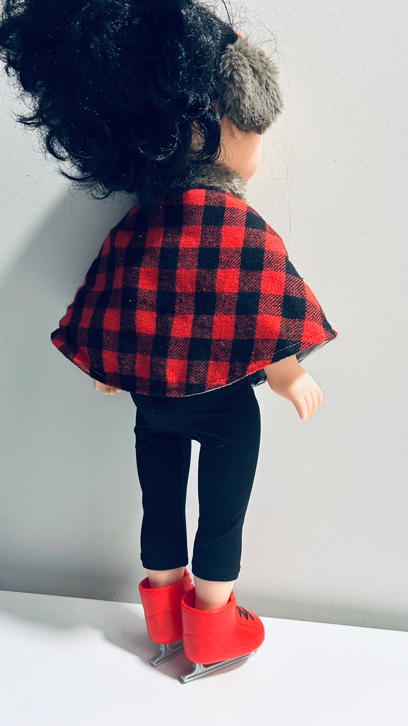 19” CitiToy Asian Doll with Winter Outfit & Ice Skates - photo 3