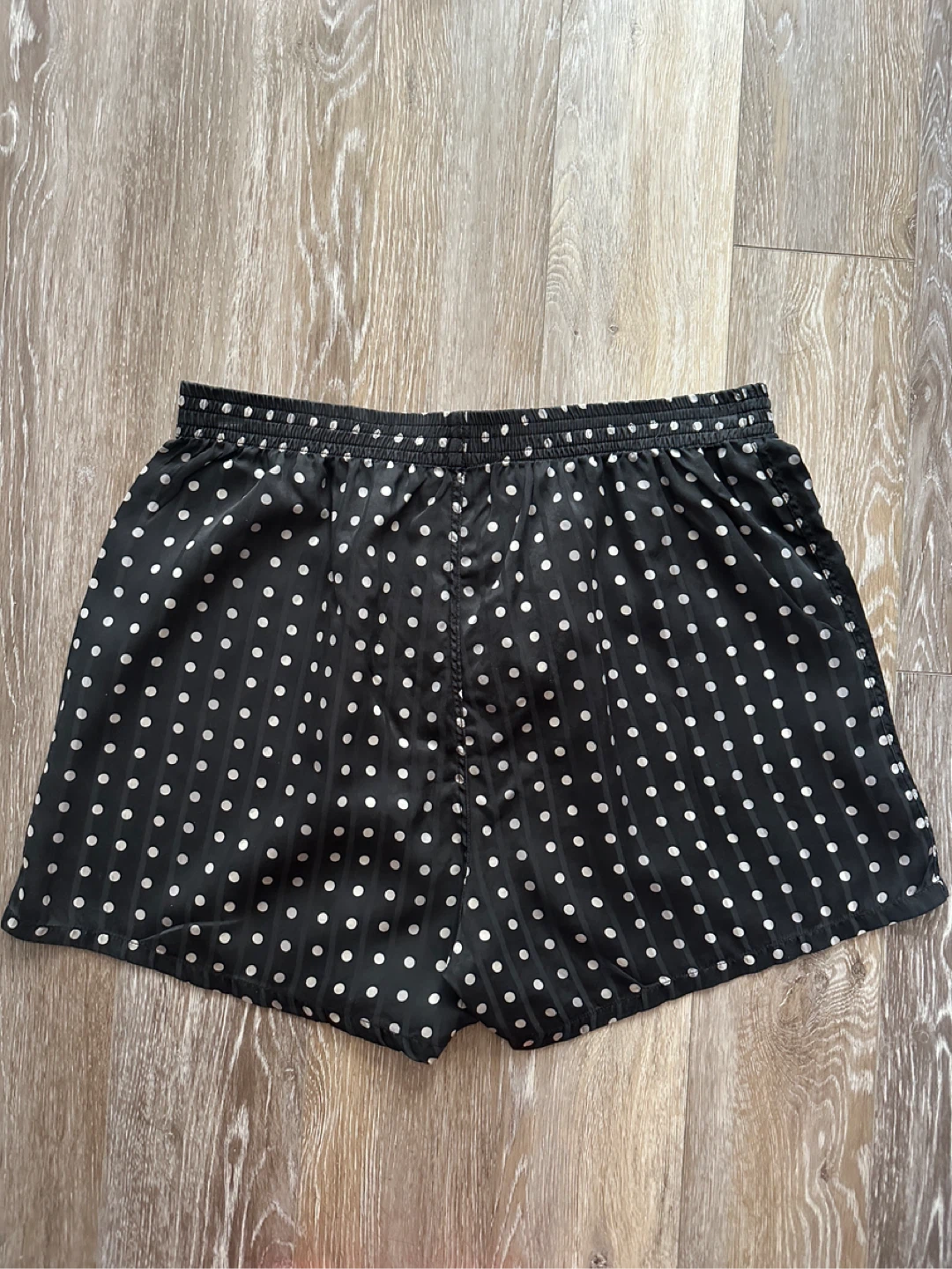 Holt Renfrew Silk Polka Dot Pajama Shorts - photo 2
