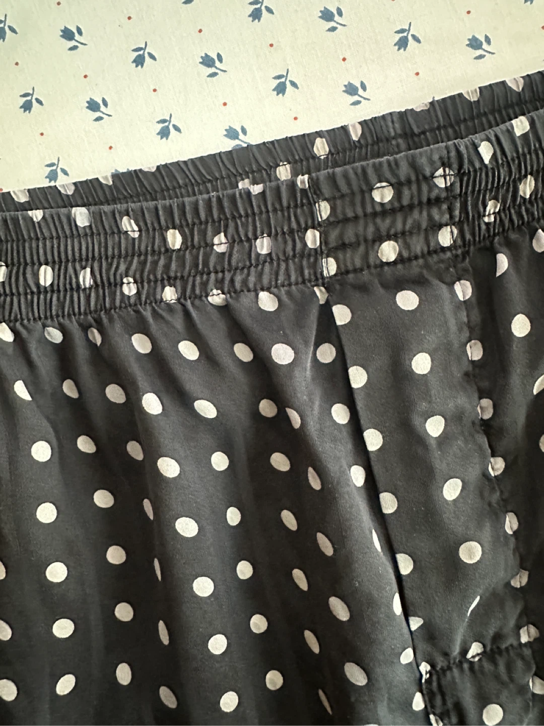 Holt Renfrew Silk Polka Dot Pajama Shorts - photo 5