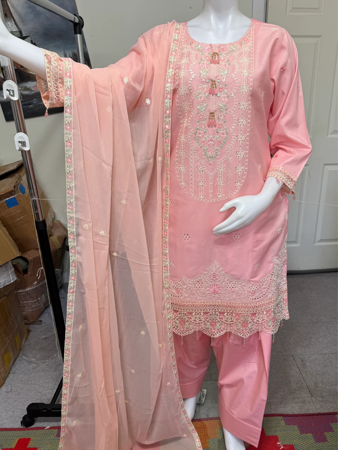 Brand new cotton party wear shalwar suit