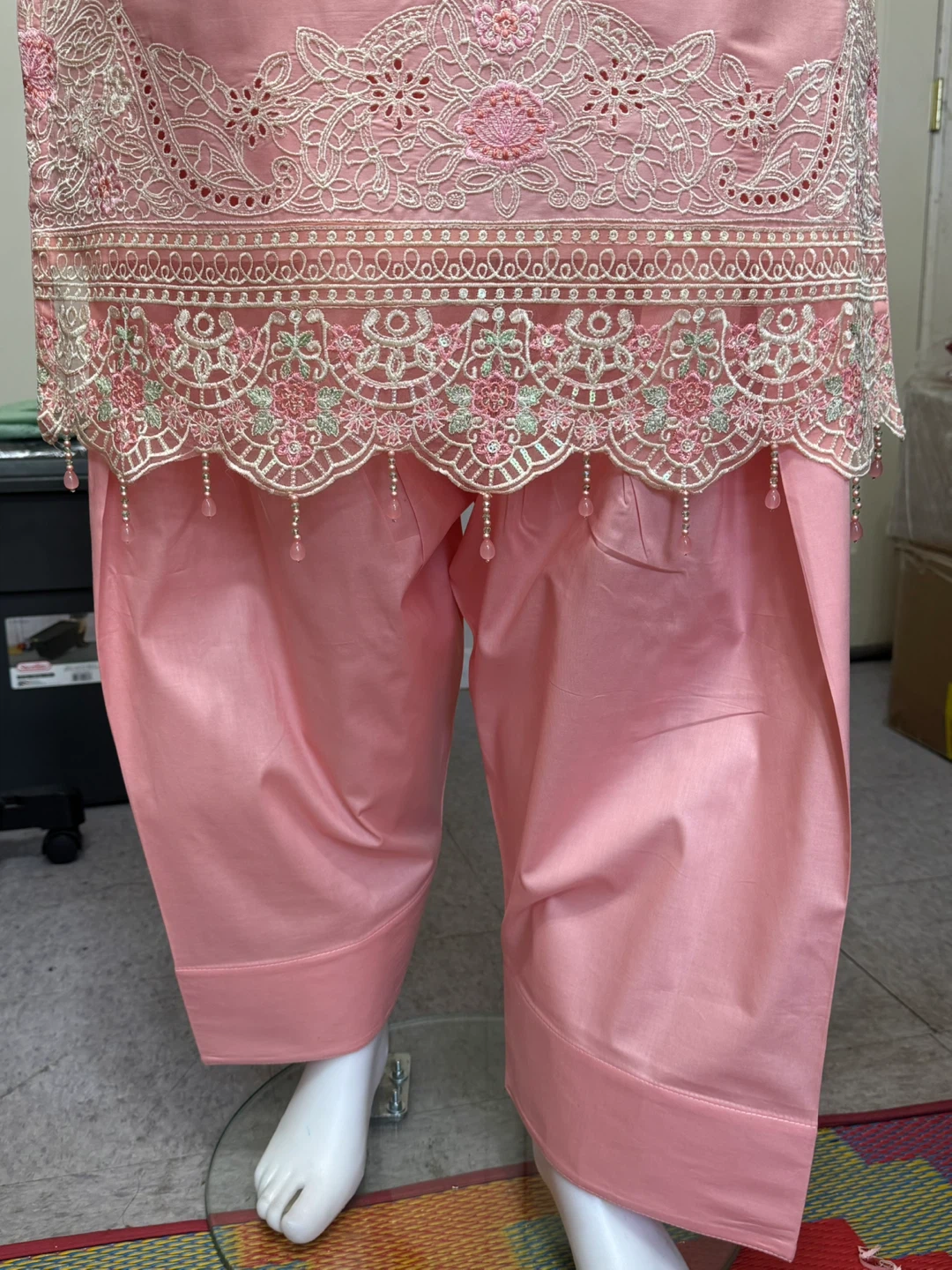 Brand new cotton party wear shalwar suit - photo 3