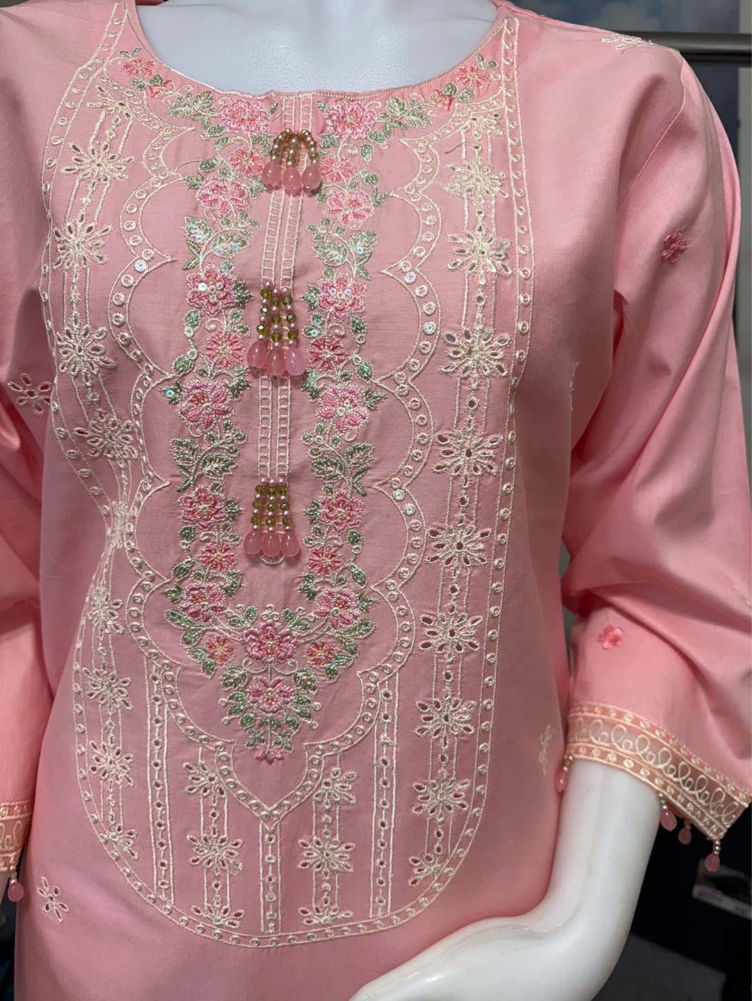 Brand new cotton party wear shalwar suit - photo 2