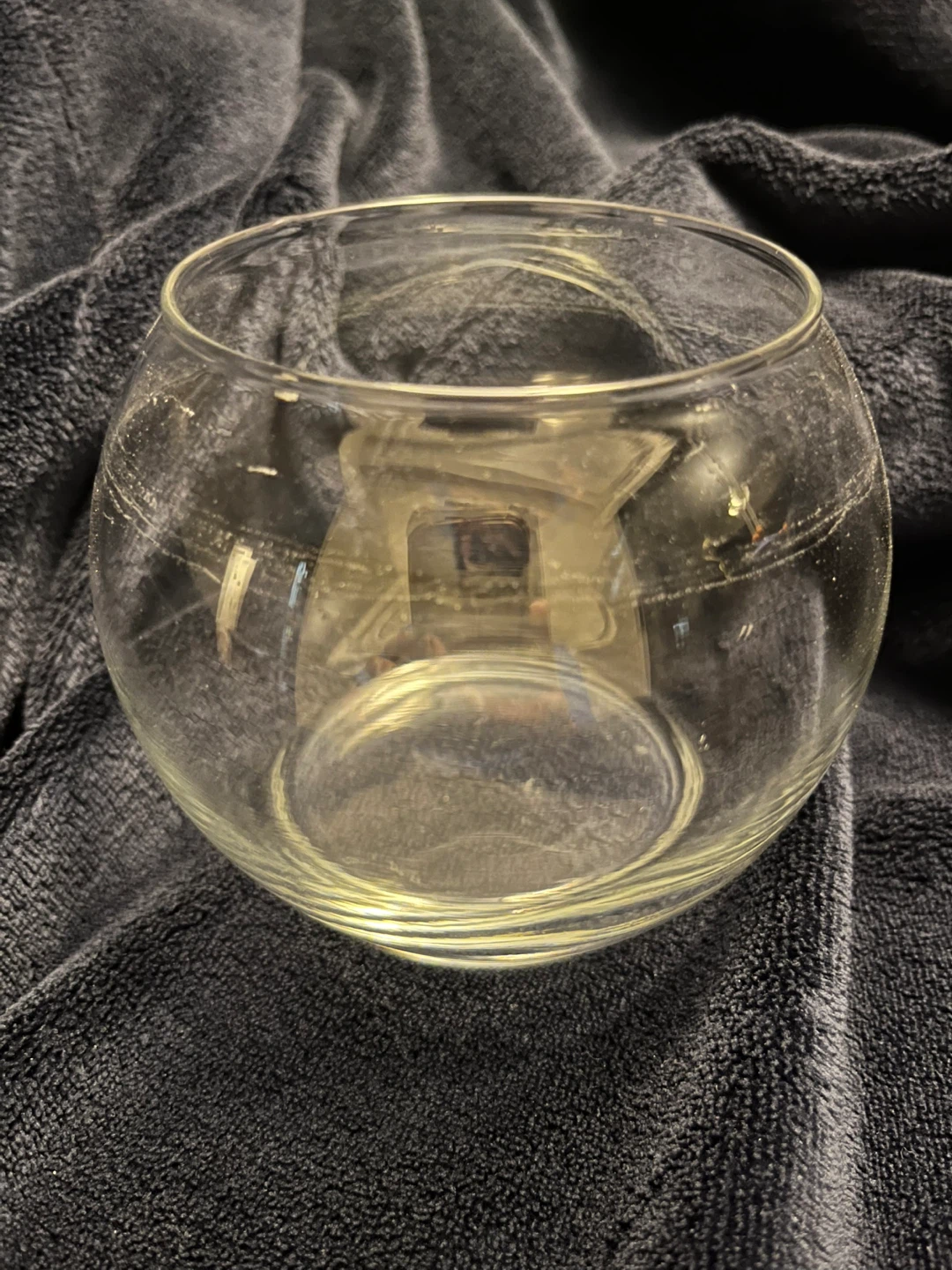 Round Glass Bowl - photo 2
