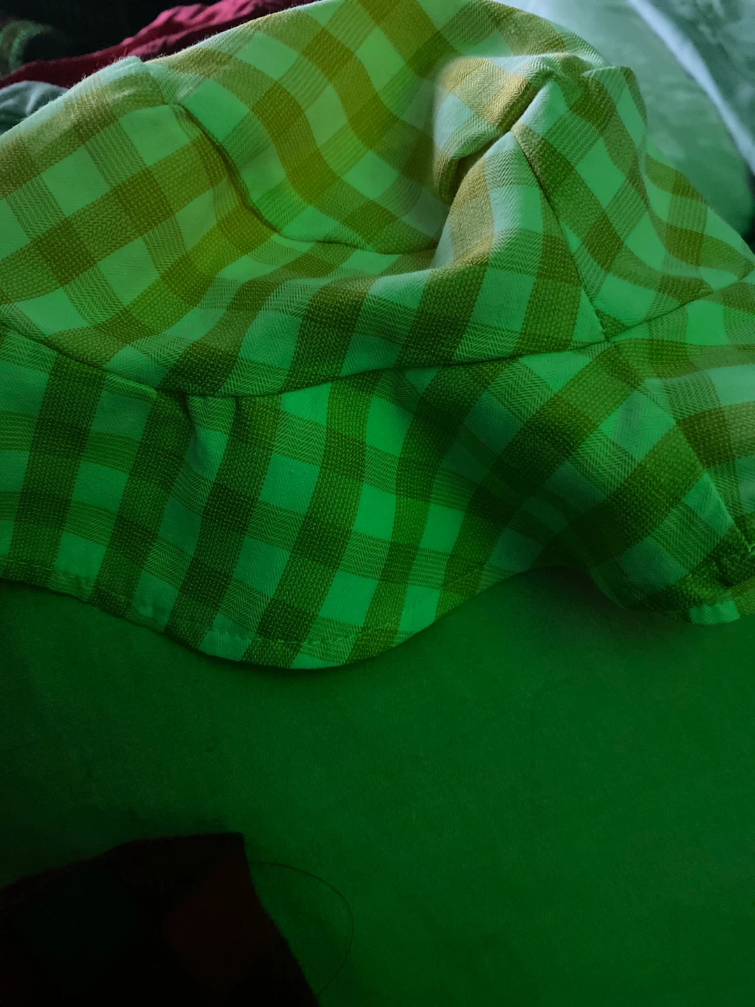 ⚽ Gingham Bucket Hat - photo 2