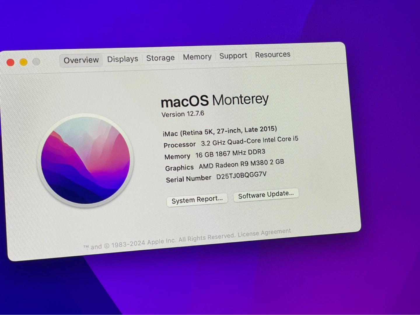Apple iMac (Retina 5K, 27-inch, Late 2015) 16GB RAM - photo 2