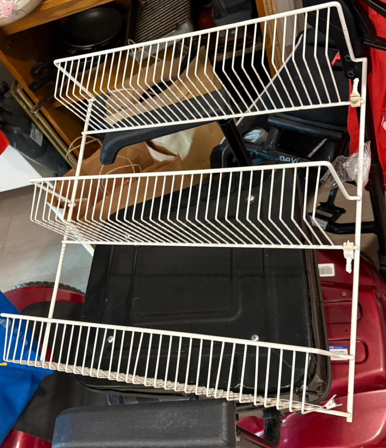 White 3-Tier Wire Rack Organizer