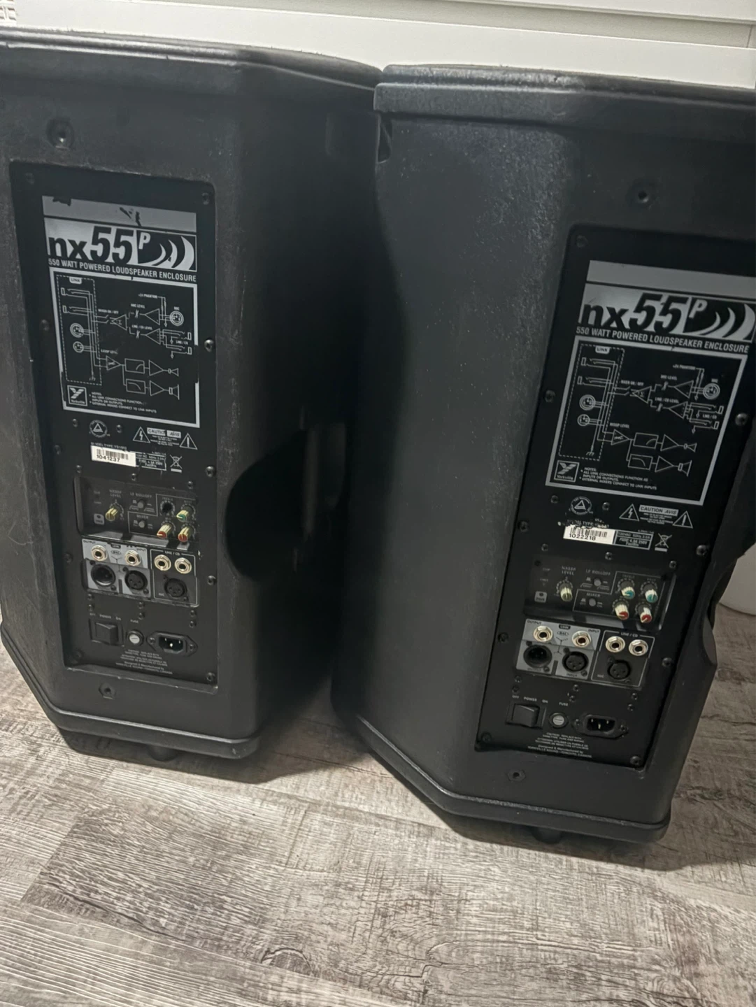 Yorkville NX55P Powered Loudspeaker Pair