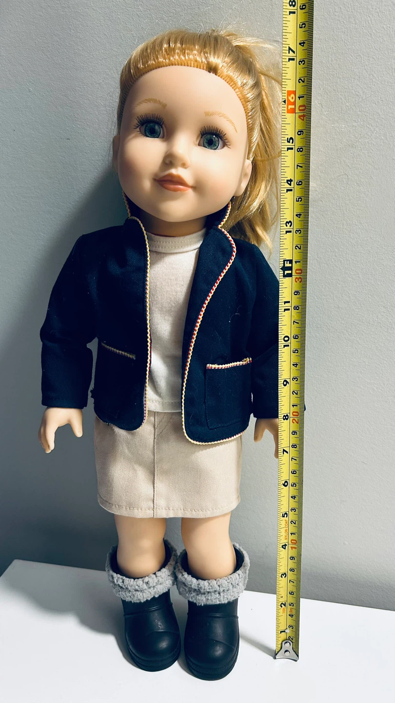 Lotus 17” Blonde Doll with Outfit & Boots - photo 2