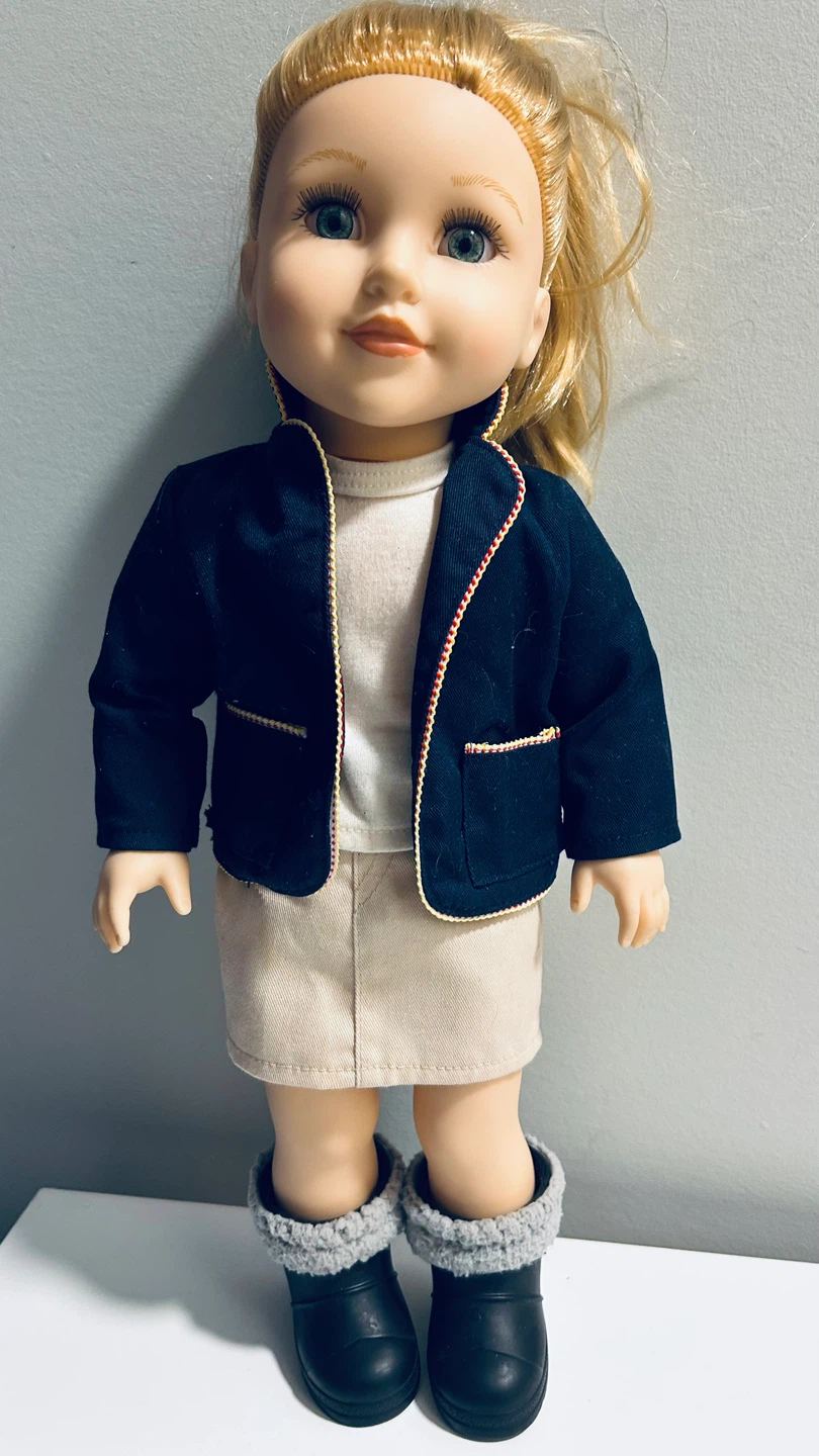 Lotus 17” Blonde Doll with Outfit & Boots