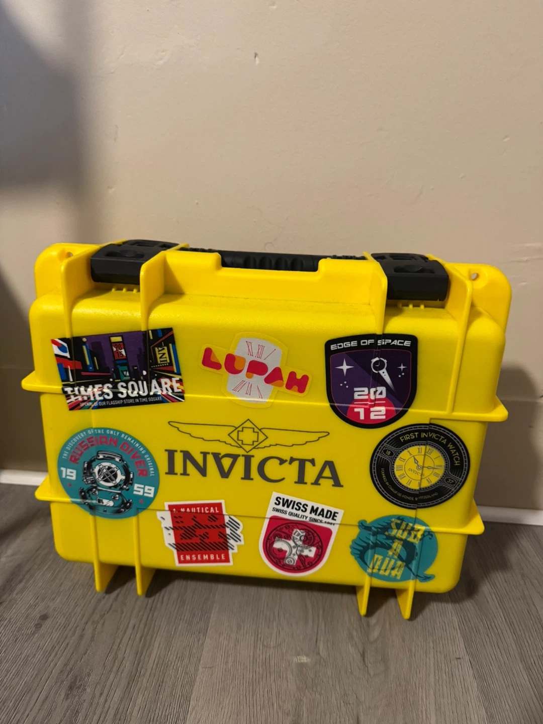 Yellow Invicta Watch Case