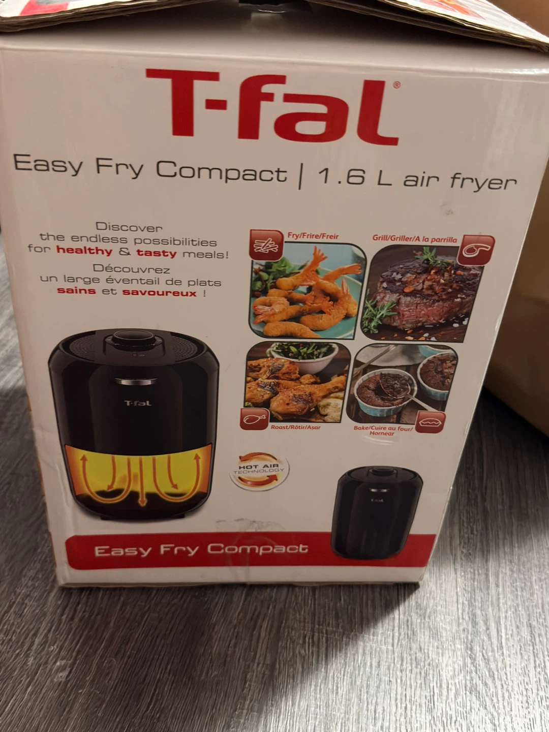 T-fal Easy Fry Compact 1.6 L Air Fryer